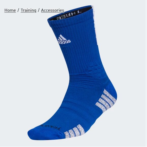 Unisex Adidas Creator 365 Basketball Crew Socks - Picture 1 of 10
